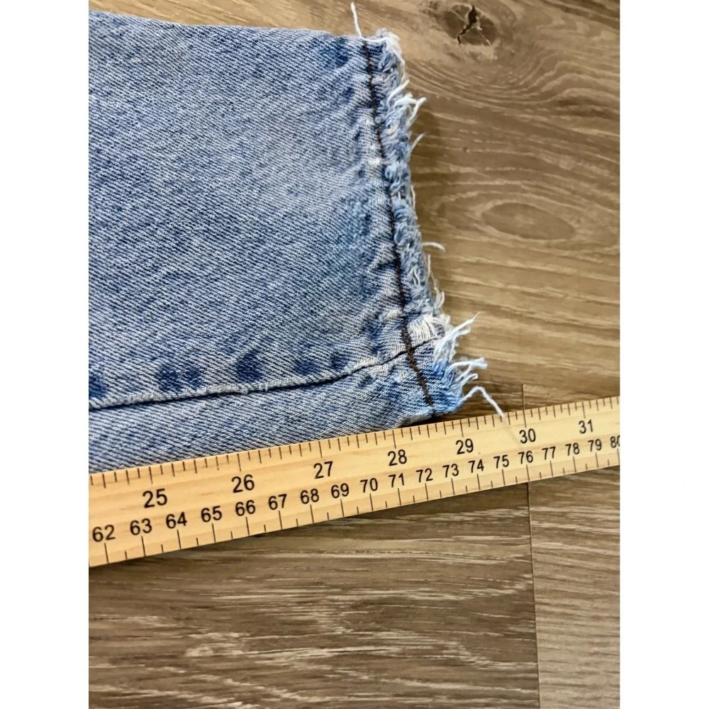 Vintage Levi's Jeans White Tab Men 26x29 Light Wash Tapered USA 90s‎ Rare READ
